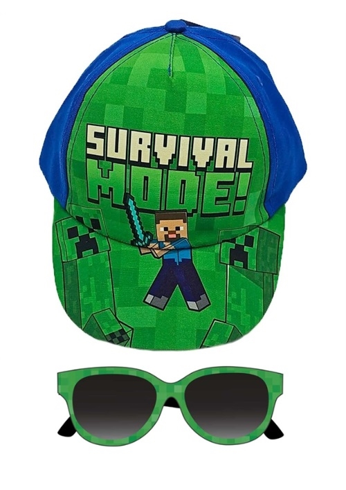 Minecraft kasket og sobriller , Survival MODE !