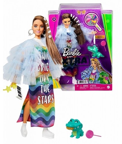 Barbie Extra dukker # 9 , Rainbow lollipop