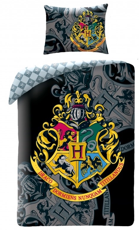 Harry Potter sengetøj Hogwarts , 140*200 cm