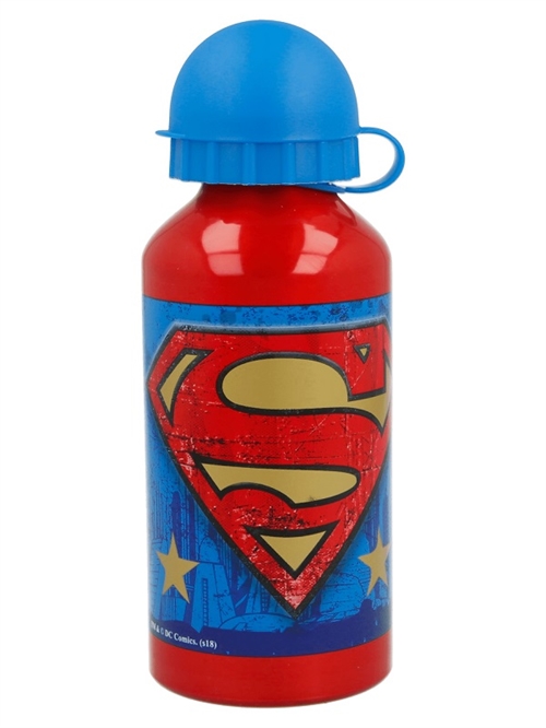 Superman drikkedunk aluminium 400 ml