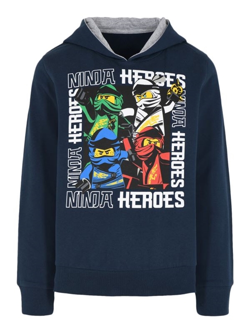 Lego Ninjago sweat hoodie navy, Ninja Heroes