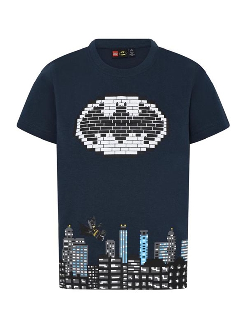 Lego Batman T-shirt med logo, navy , LWTAYLOR 316