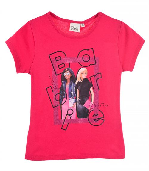 Barbie t-shirt til børn , pink