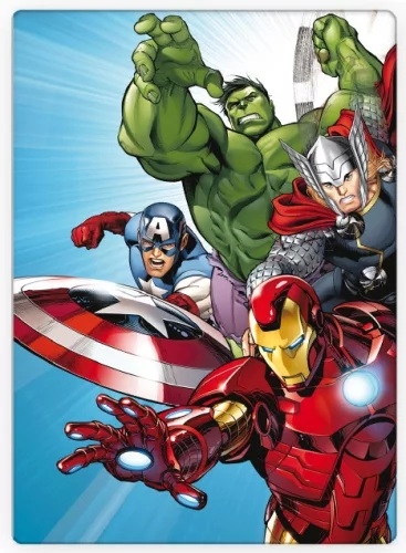Avengers fleecetæppe 100 * 140 cm