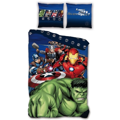 Avengers sengetøj , I am an Avenger ! ,140*200 cm