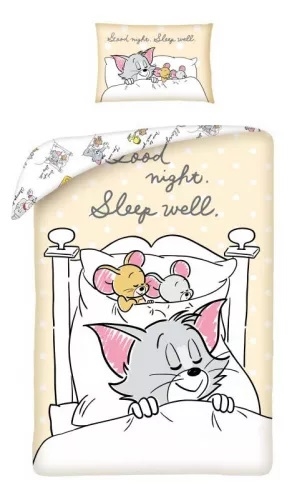 Tom og Jerry junior sengetøj 100*135cm / 40*60cm
