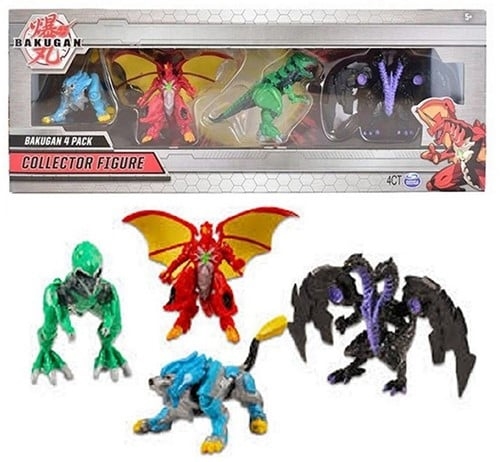 Bakugan figurer 4 pak