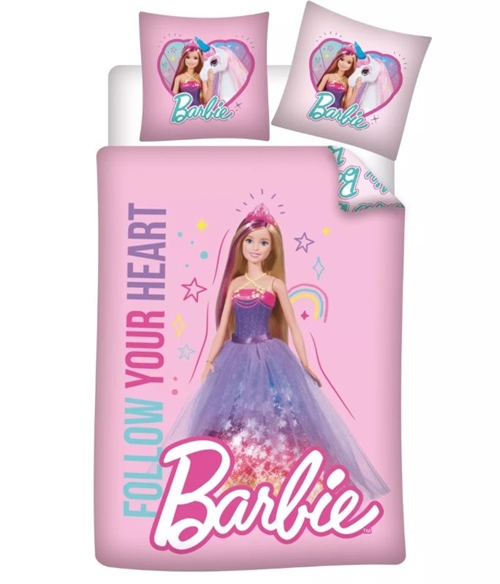 Barbie junior sengetøj , Follow Your Heart, 100*135 cm /40* 60 cm