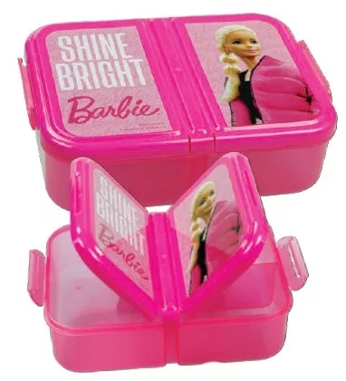 Barbie madkasse 3 rum