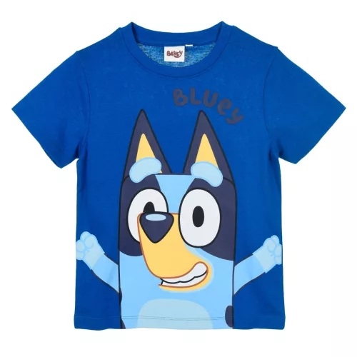 Bluey t-shirt til børn , blå