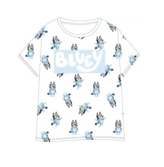 Bluey T-shirt hvid