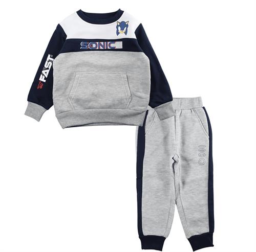 Sonic joggingsæt grå 