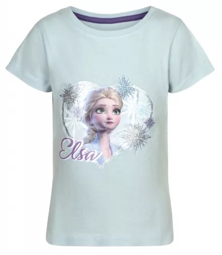 Disney Frost T-shirt Elsa , Blå
