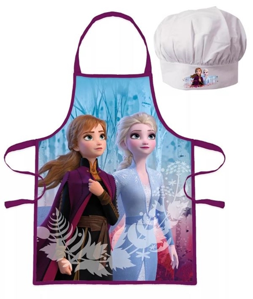 Disney Frost forklæde og kokkehue, Elsa - Anna