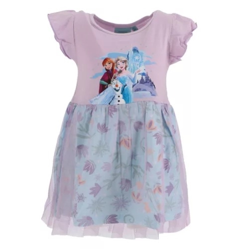 Disney Frost kjole med tyl nederdel 