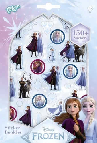 Disney Frost klistermærker 4 ark/ 150stk