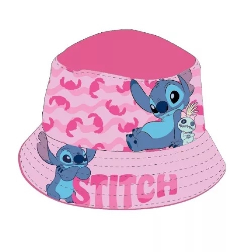 Disney Stitch bøllehat til børn, lyseroed
