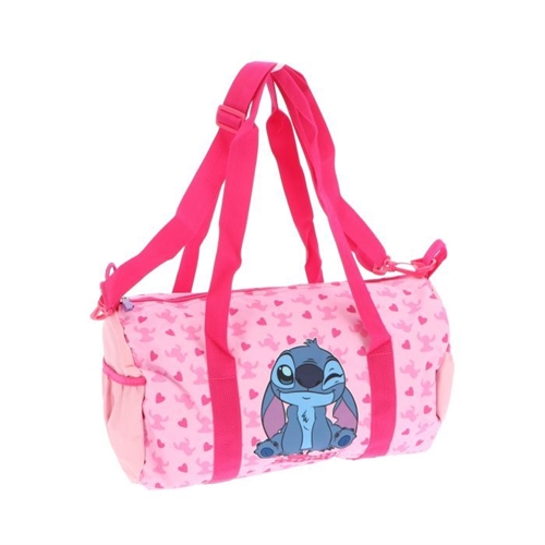 Disney Stitch sportstaske , lyserød
