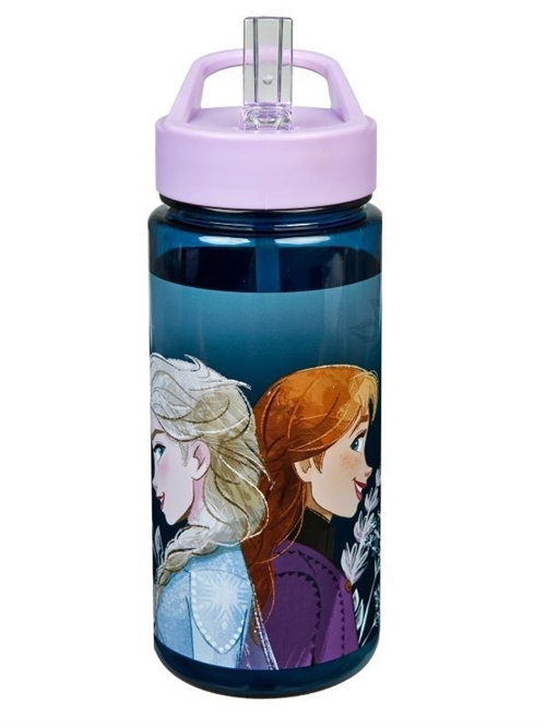 Disney Frost drikkedunk med sugerør, lilla/blå