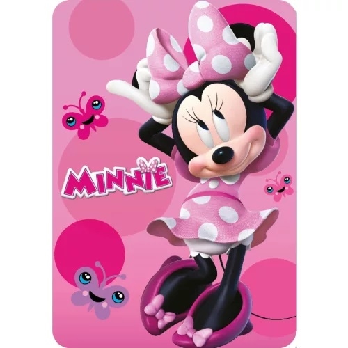 Disney Minnie fleecetæppe 100*140 cm