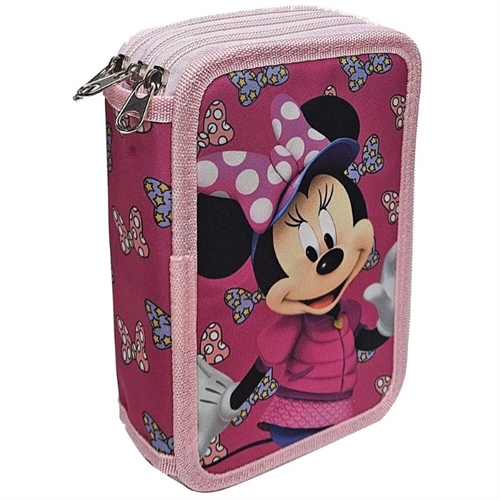 Disney Minnie Mouse penalhus 3 lag med tilbehør