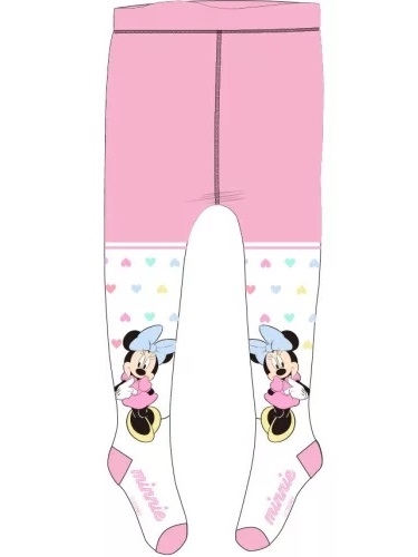 Disney Minnie strømpebukser lyserød