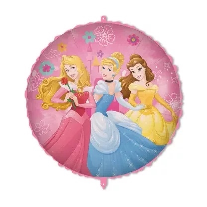 Disney Prinsesser rund folieballon 46 cm