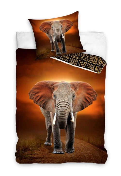 Elefant sengetøj 140*200 cm / 63*63cm