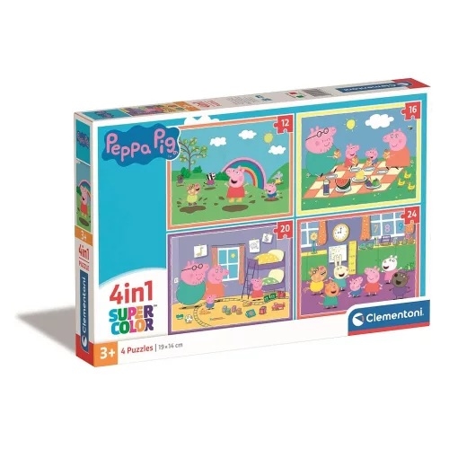 Gurli Gris puslespil 4 in 1