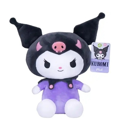Hello Kitty Kuromi bamse 23 cm