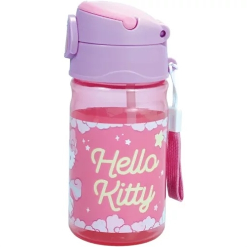 Hello Kitty drikkedunk med sugerør 350 ml