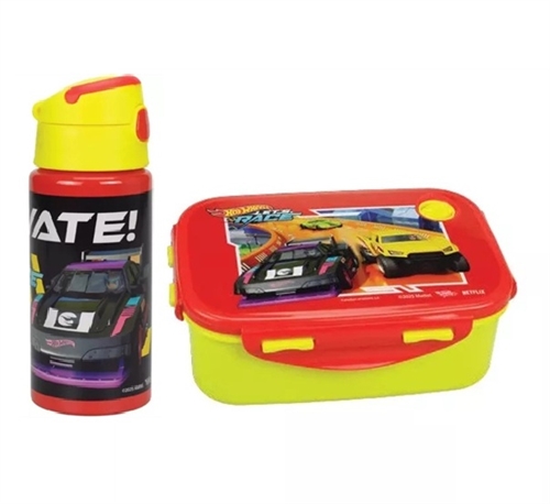 Hot Wheels madkasse mikroovn og drikkedunk aluminium