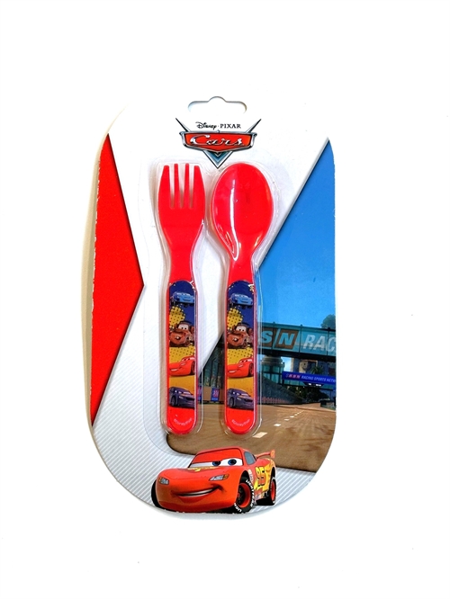 Disney Cars McQueen ske og gaffel