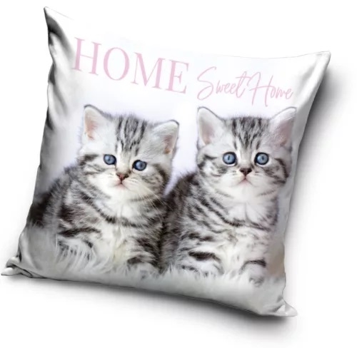 Katte decor pude 40*40 cm , Home Sweat Home