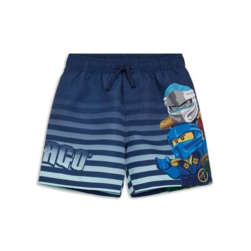 Lego Ninjago badeshort navy , LWAGAN - 305
