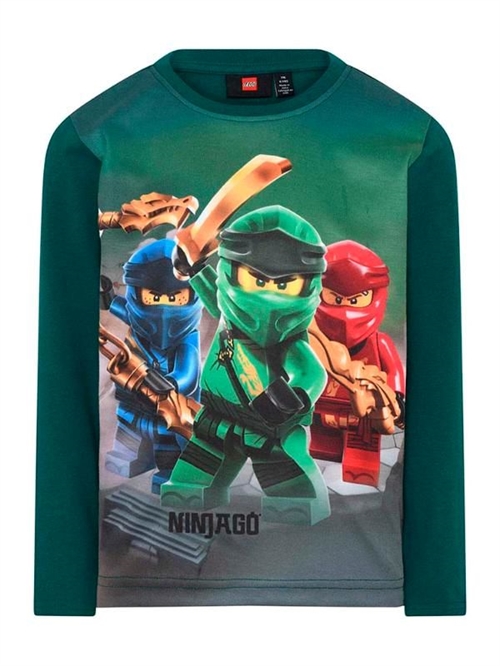 Lego Ninjago Bluse , LWTAYLOR 713-827 , grøn