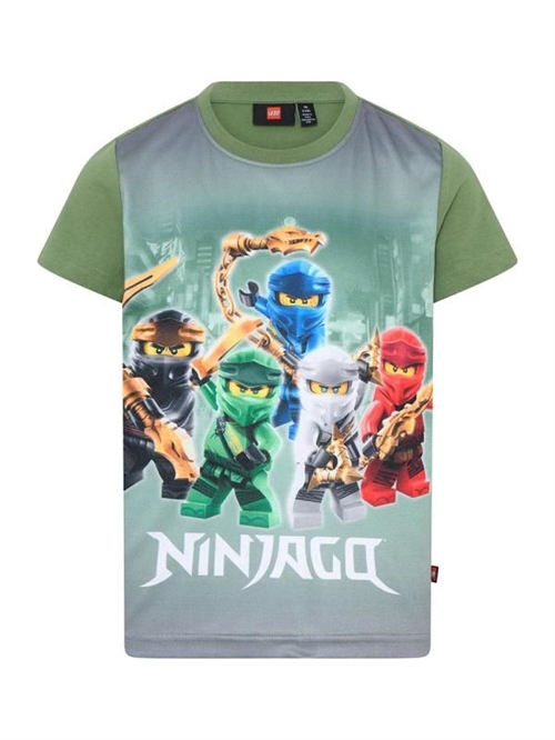 Lego Ninjago T-shirt , LWTAYLOR 623- 888 , grøn