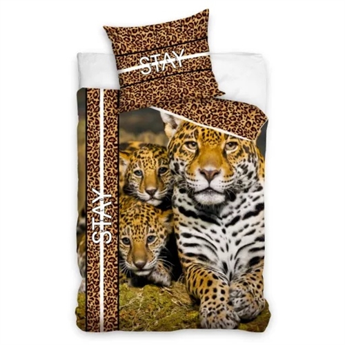 Leopard sengetøj 140*200 cm/ 70*90 cm