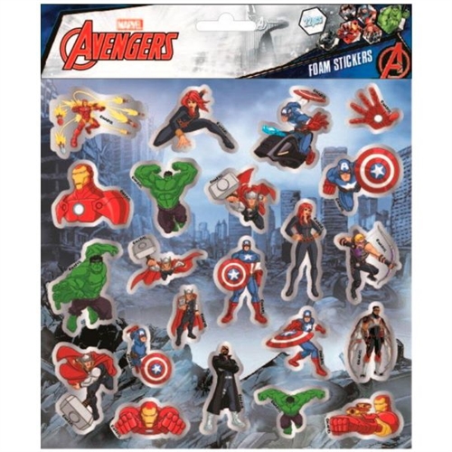 Avengers klistermærker  22 stk. 