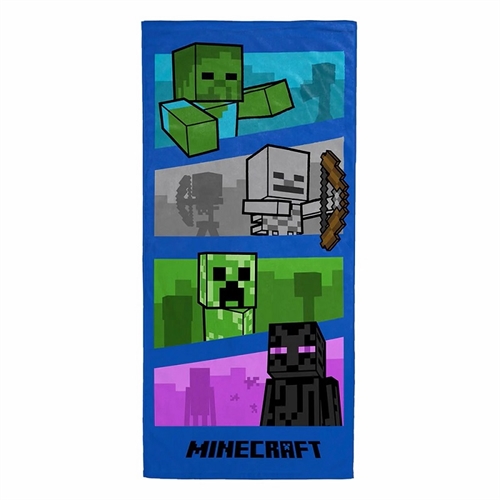 Minecraft badehåndklæde 