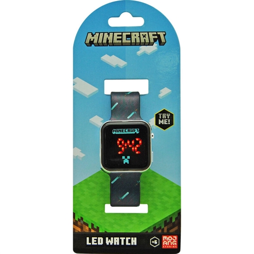 Minecraft LED Digital Armabåndsur , Diamant Sværd