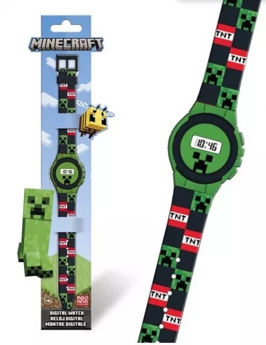Minecraft armbåndsur digital