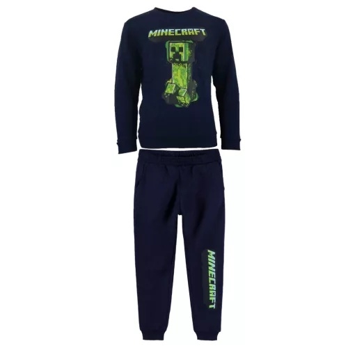 Minecraft joggingsæt Creeper, navy