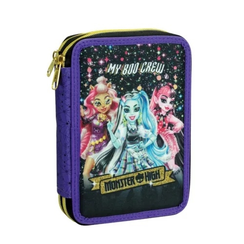 Monster High penalhus 2 lag med tilbehør