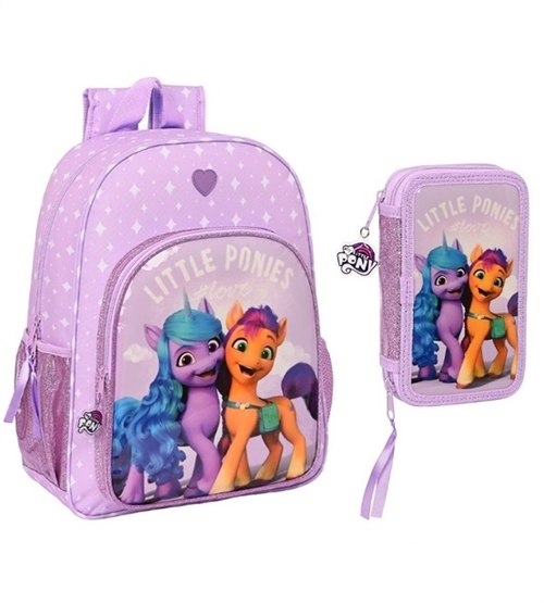 My little pony skoletaske og penalhus