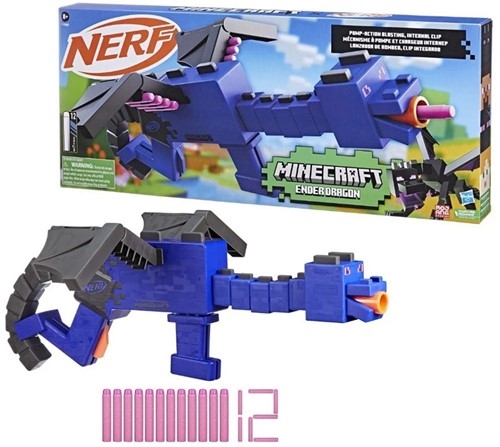 Nerf Minecraft Ender Dragon Blaster Pistol