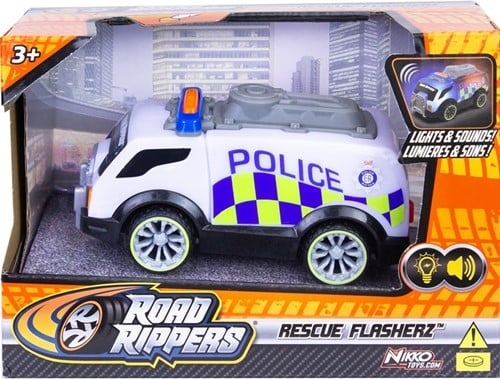 Nikko road rippers police rescue flasherz med lys og lyd
