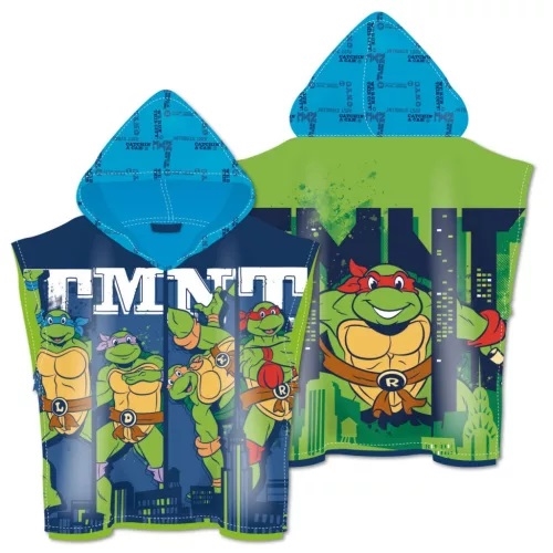 Ninja Turtles strandponcho , 55*110cm