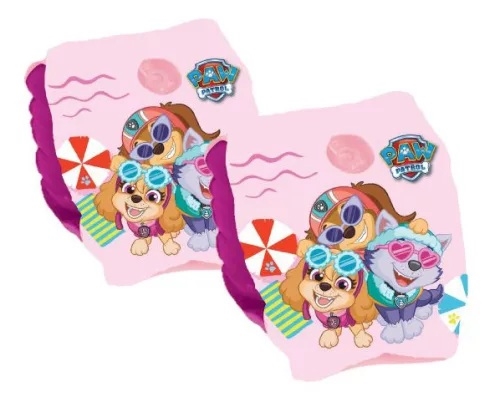 Paw Patrol badevinger lyserød ,  Under the sun - Fun !