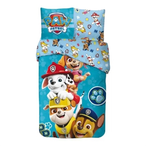 Paw Patrol sengetøj, Brave Paws , 140*200 cm / 65*65 cm
